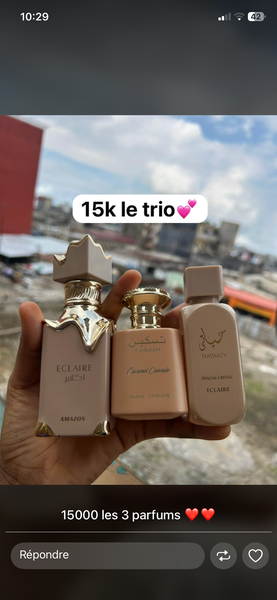 Coffret Parfums Eclat