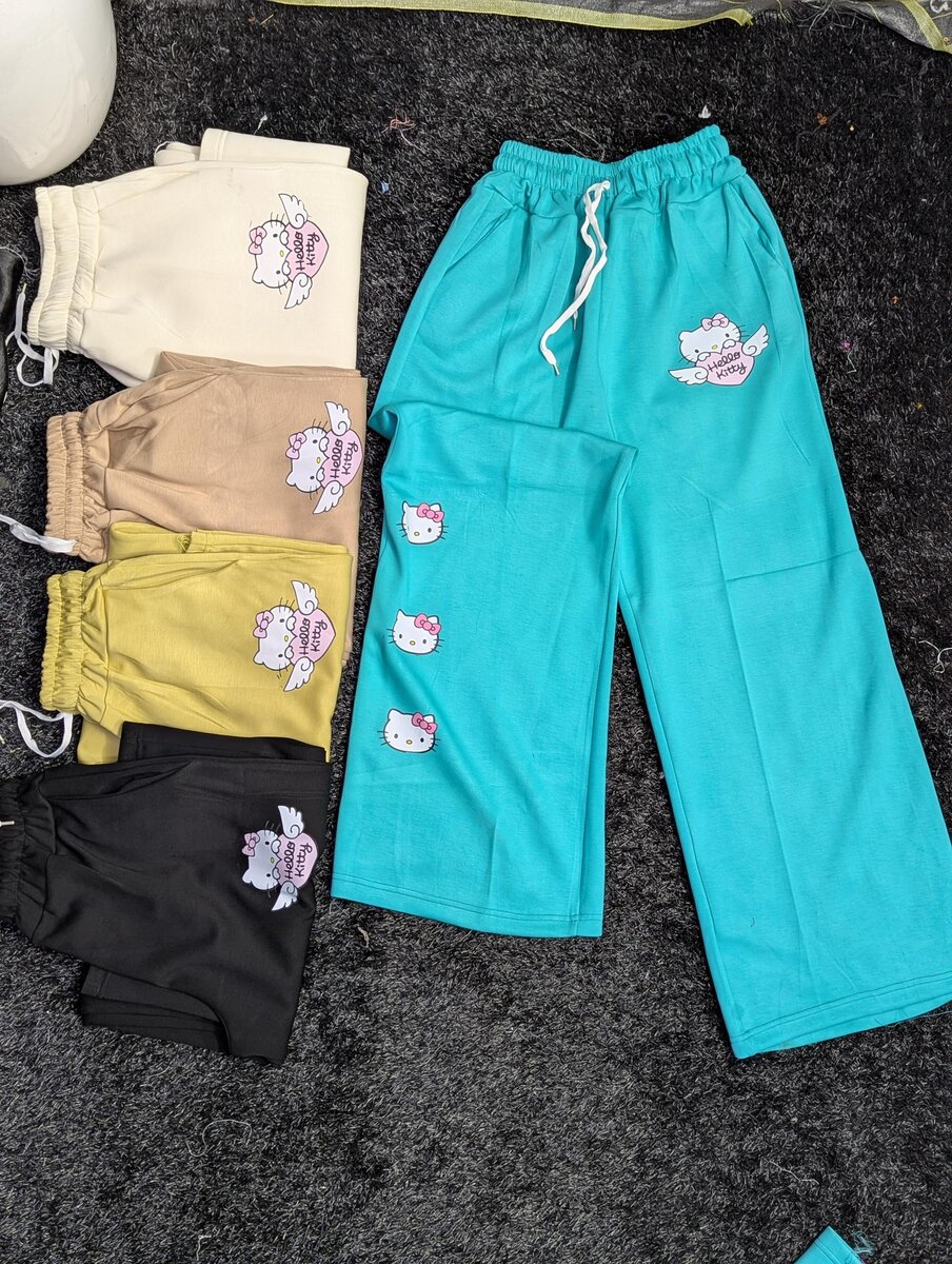 Cute Cartoon Print Sweatpants