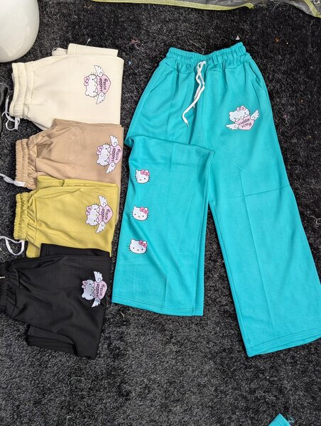 Cute Cartoon Print Sweatpants