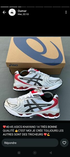 Baskets de sport confortables