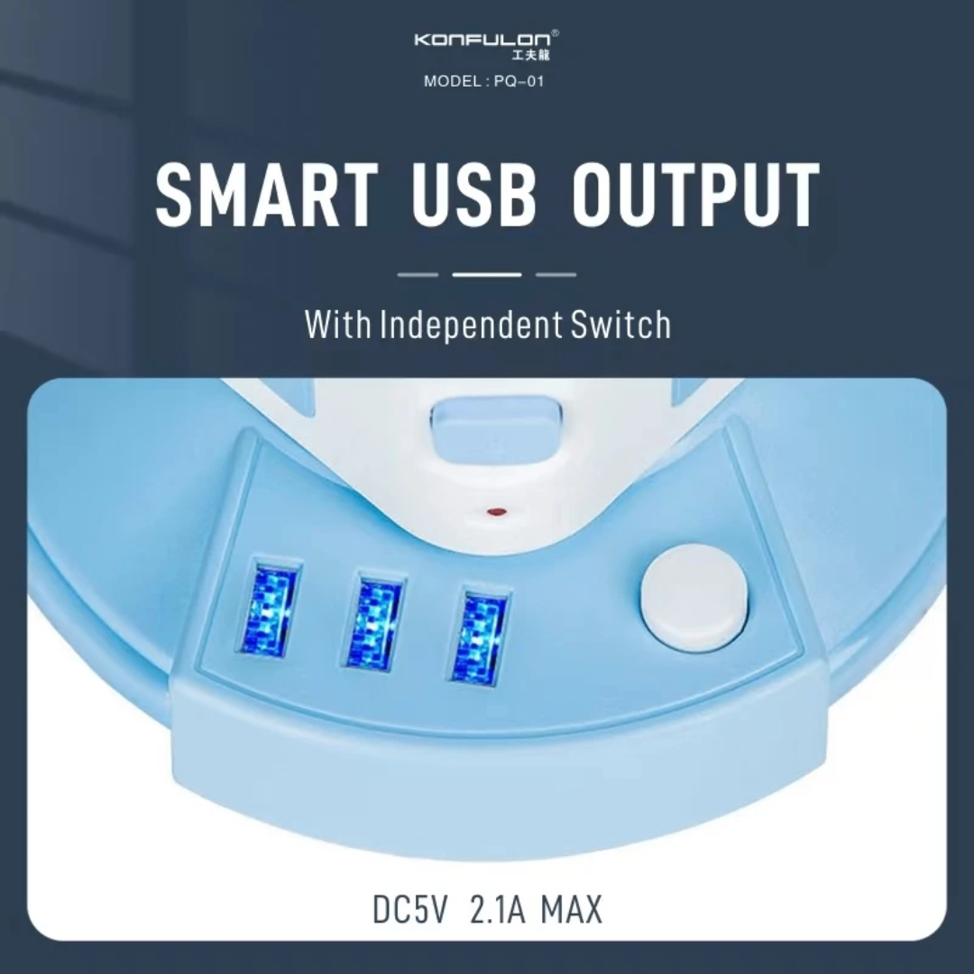 Tour multiprise anti-statique 12 prises USB