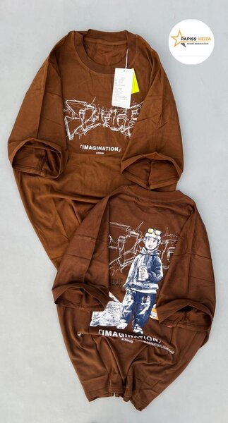 T-shirt imprimé unisexe