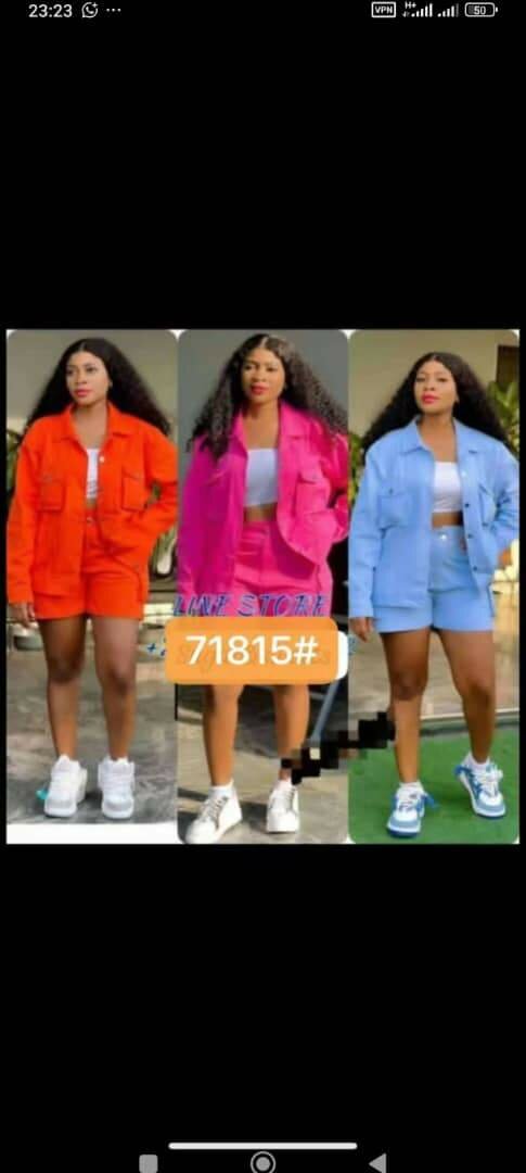 Tenue Colorée Femme Chic