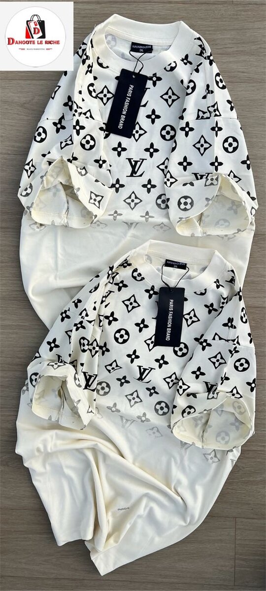 T-shirt en coton imprimé