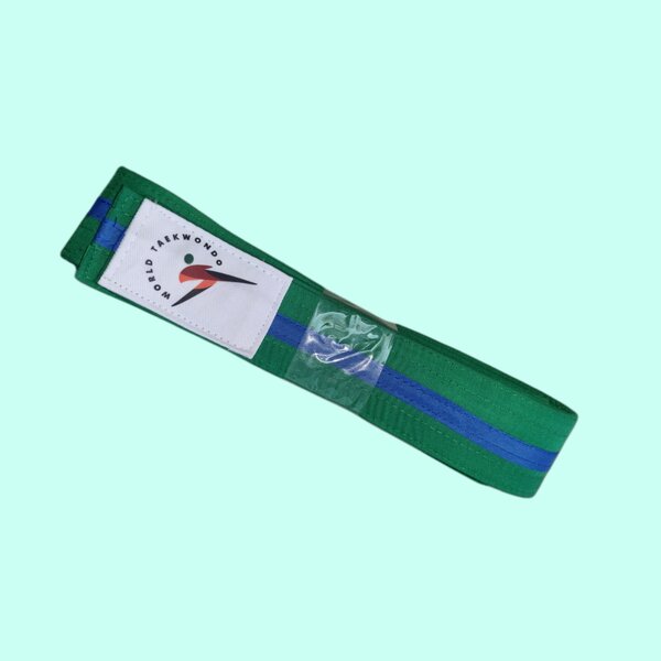Ceinture Verte barrée Tkd