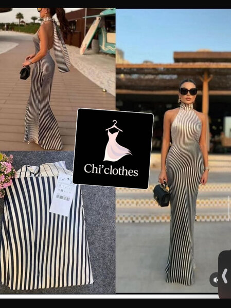 Robe Élégante Sans Manches