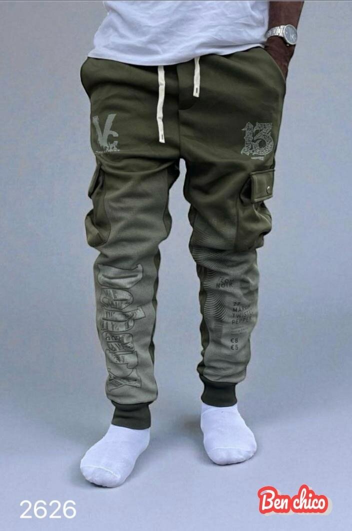 Pantalons Cargo Décontractés Homme