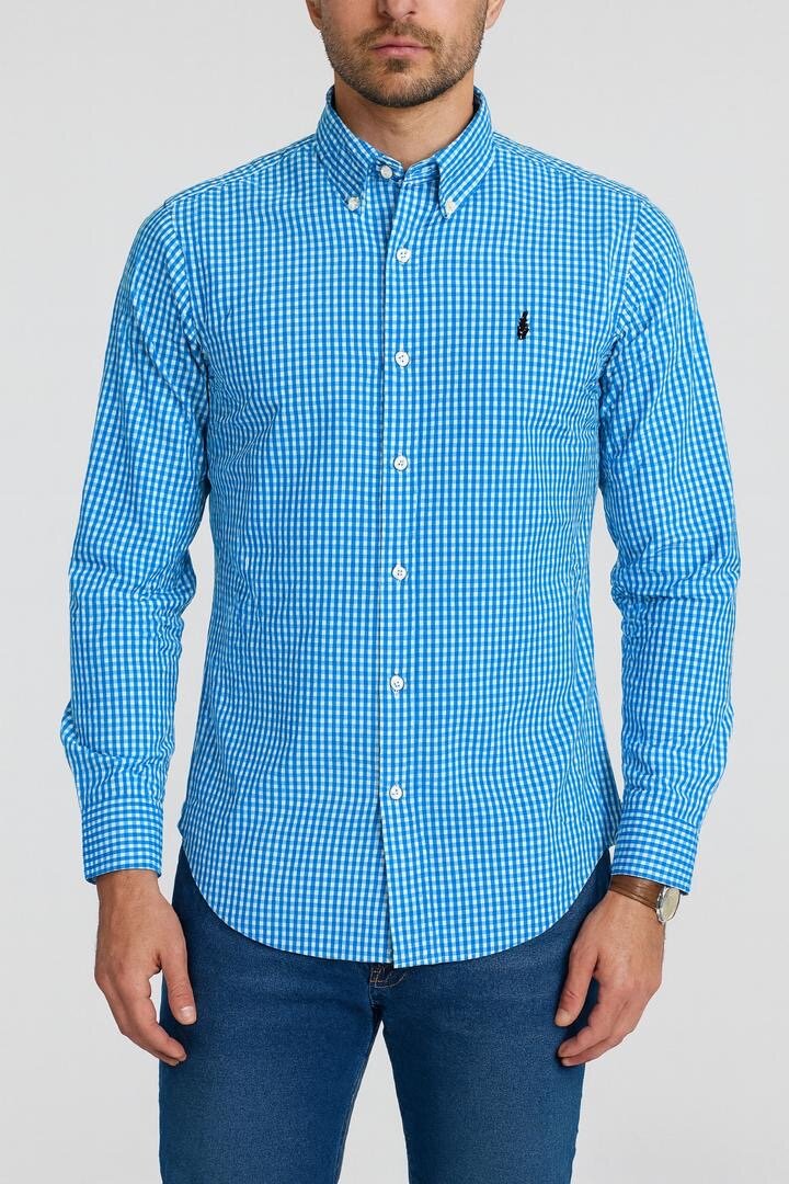 Chemise homme à carreaux élégante
