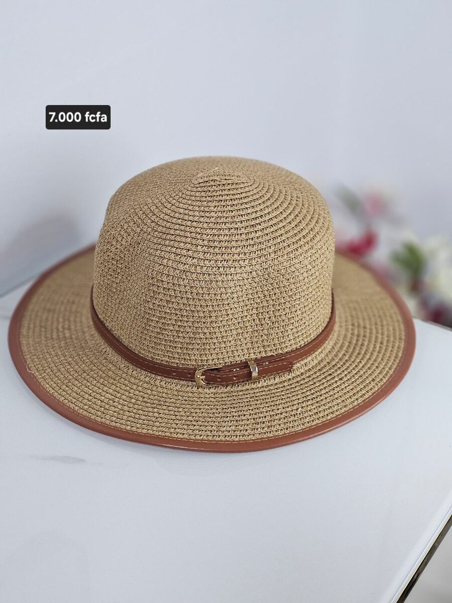 Chapeau d'été en paille 30cm