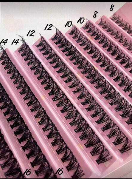 Plaquettes de cils extension