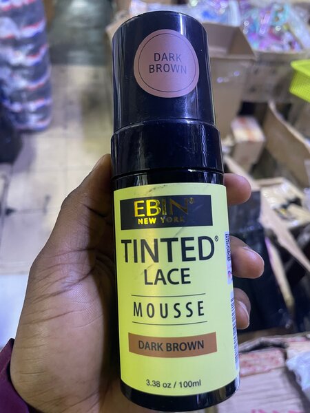 Dark Brown Lace Mousse