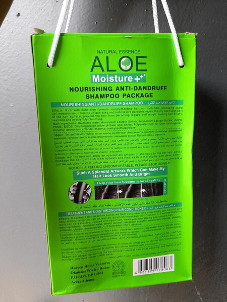 Shampooing et après-shampooing Aloe Moisture