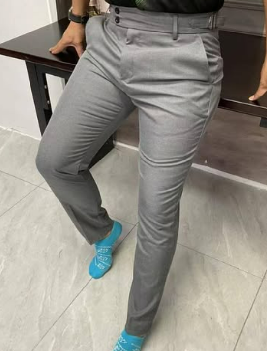 Elegant smart trousers every gentleman needs to add in collection. 