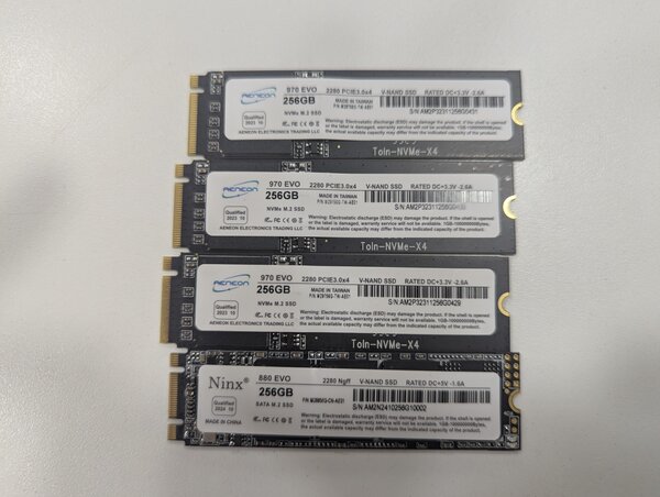 256gb SSD m.2