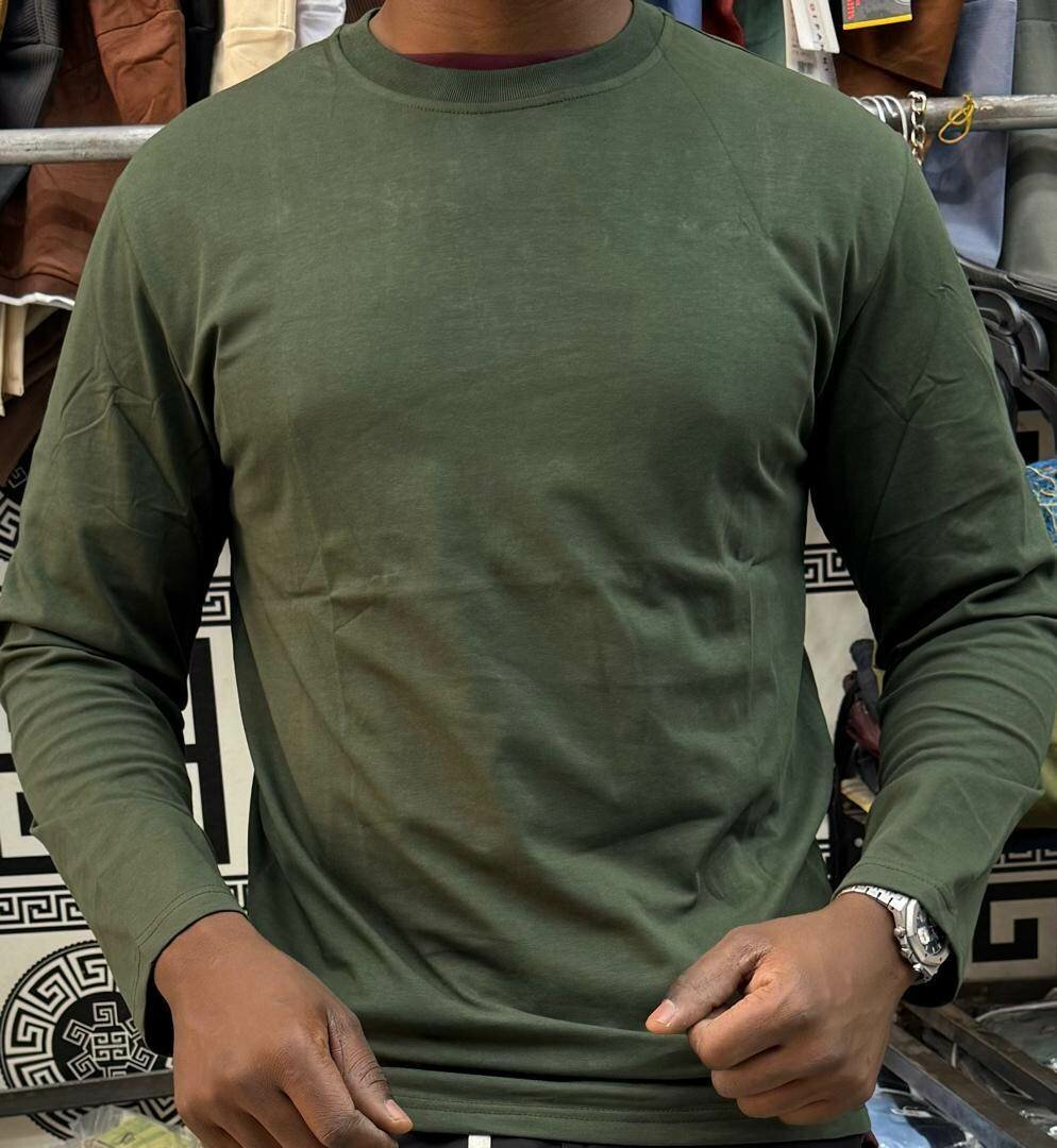 Long sleeved plain shirts