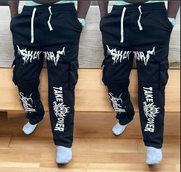 Jogging Noir Streetwear Homme