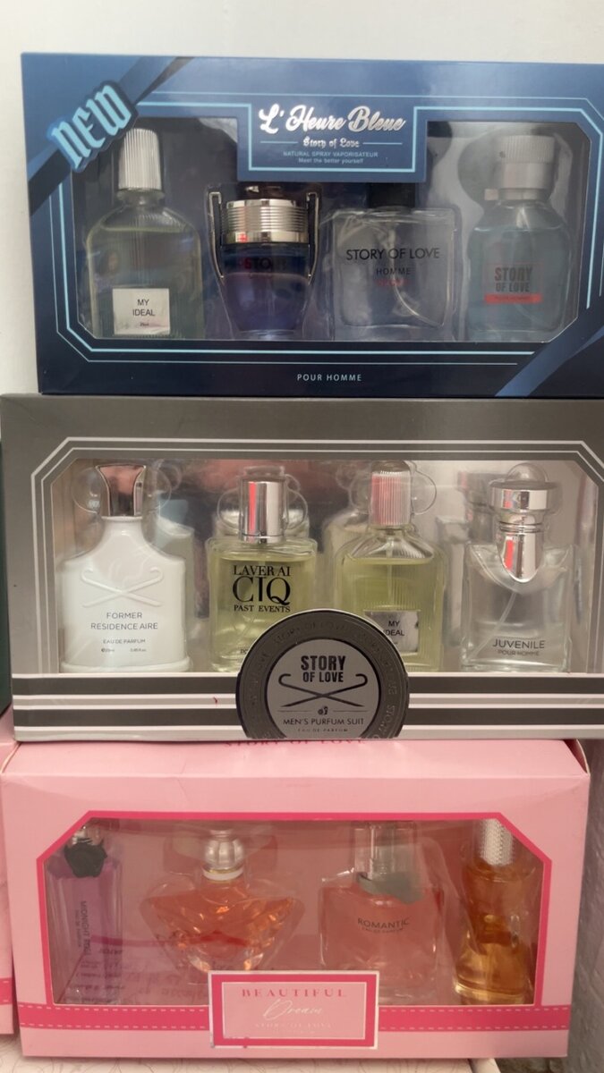 Coffrets Parfums Mixte