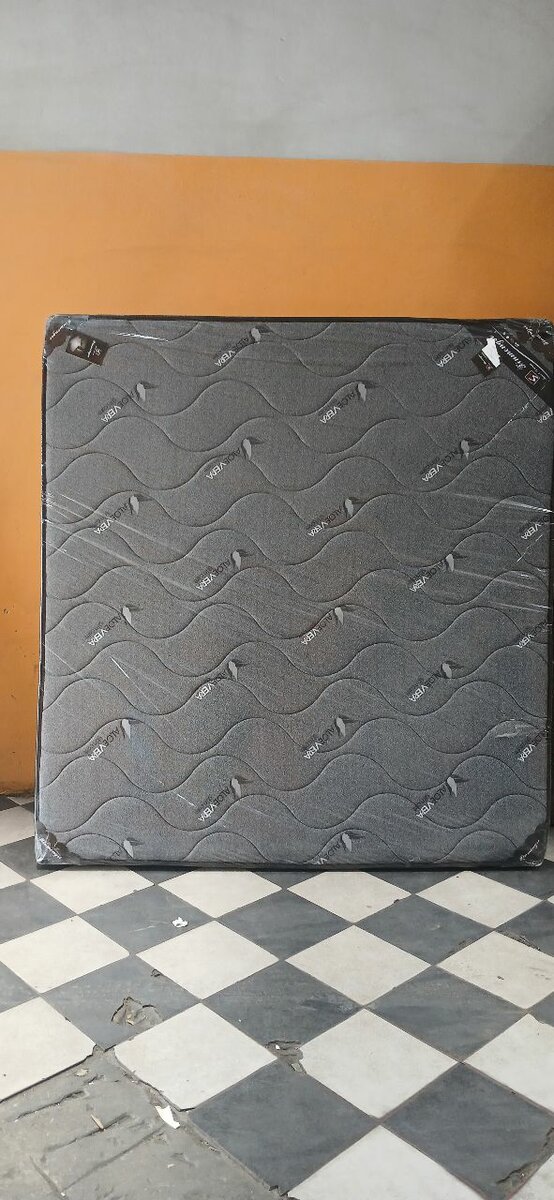 King-size bed and matress