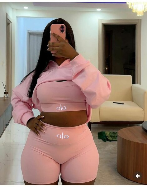 Ensemble sportif femme rose