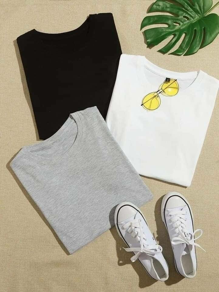 T-shirts basiques unisexes