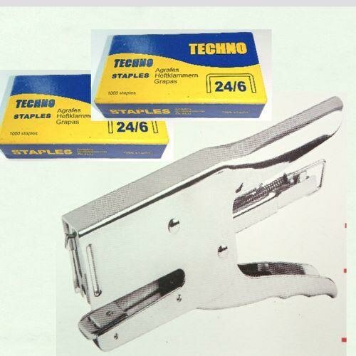 Agrafeuse Complète 246 Modèle Rapide + 2 Paquet De Cartouche