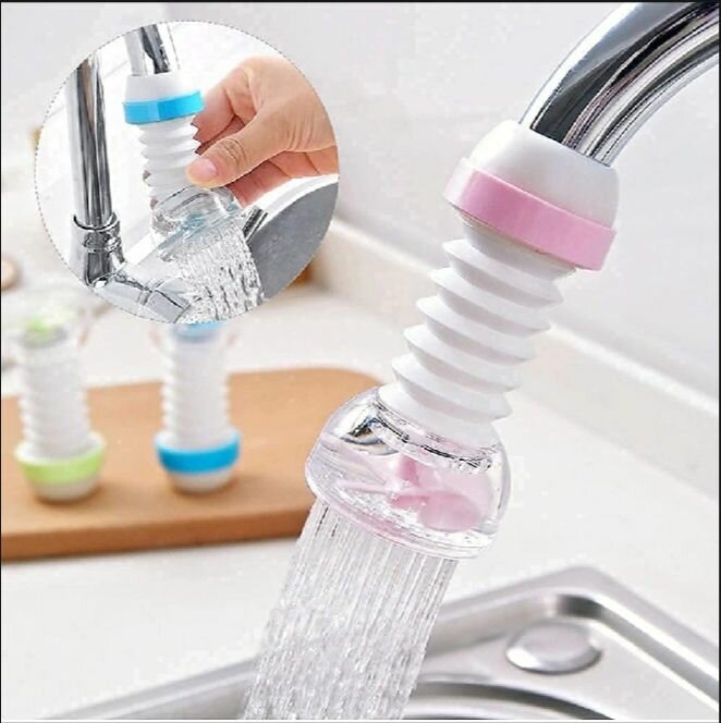 360 Rotary water saving kitchen faucet shower head bathroom