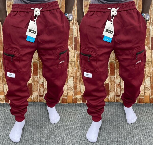 Pantalon de jogging rouge homme
