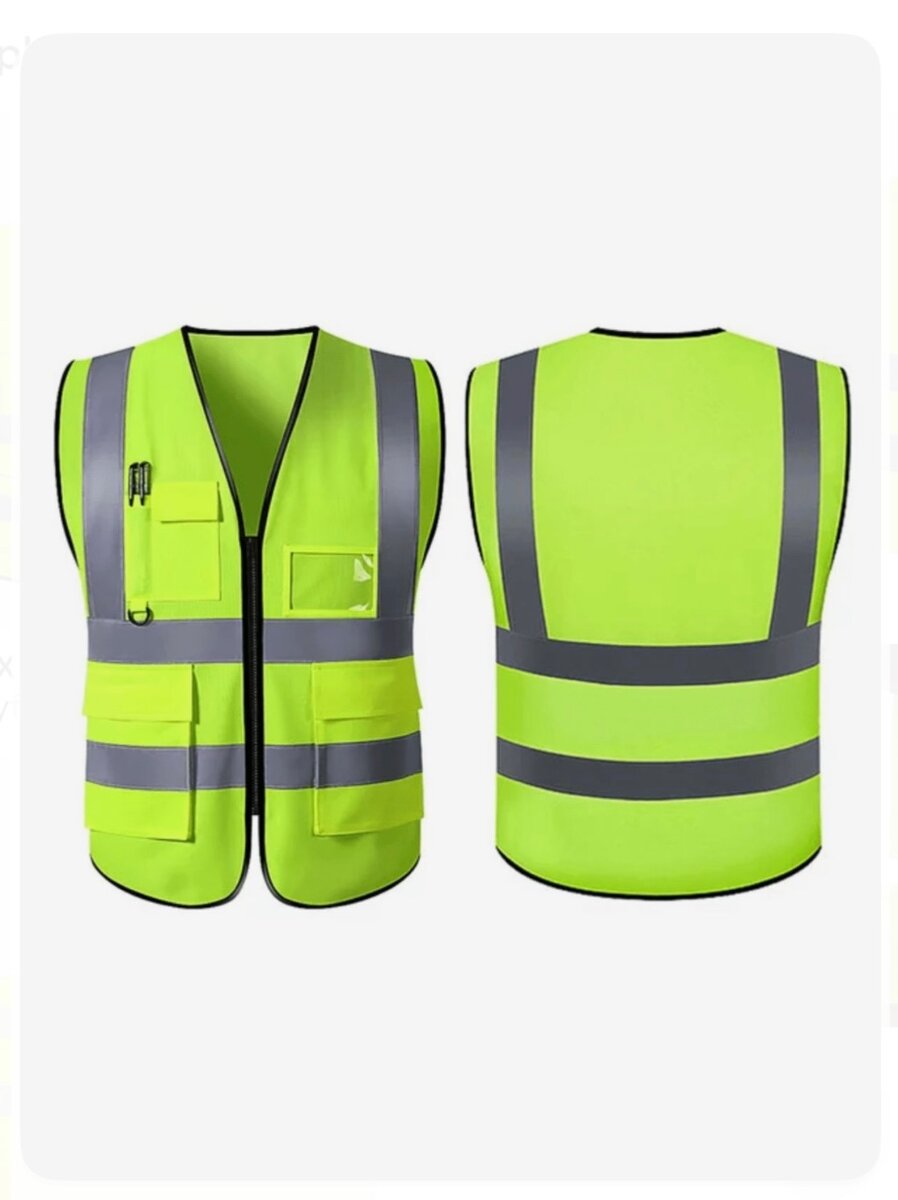 Gilet Réfléchissant Sécurité Personnalisable