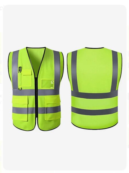 Gilet Réfléchissant Sécurité Personnalisable