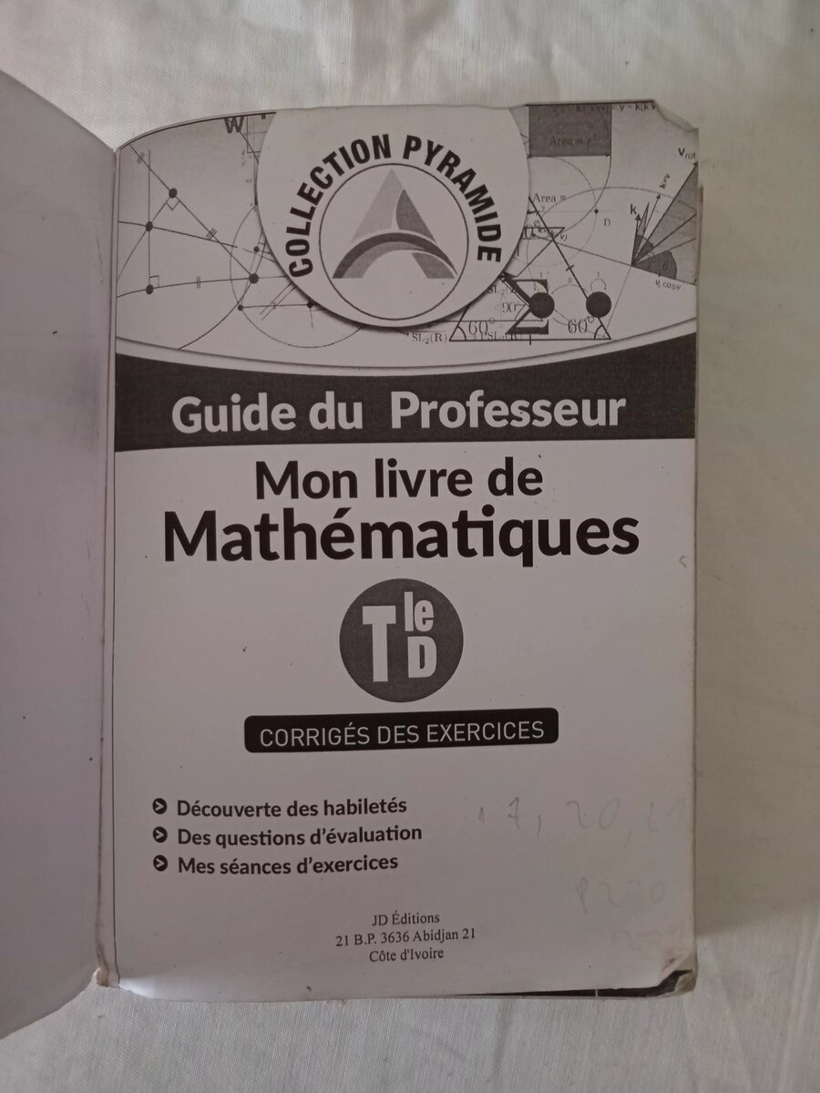 Guide du Professeur Maths