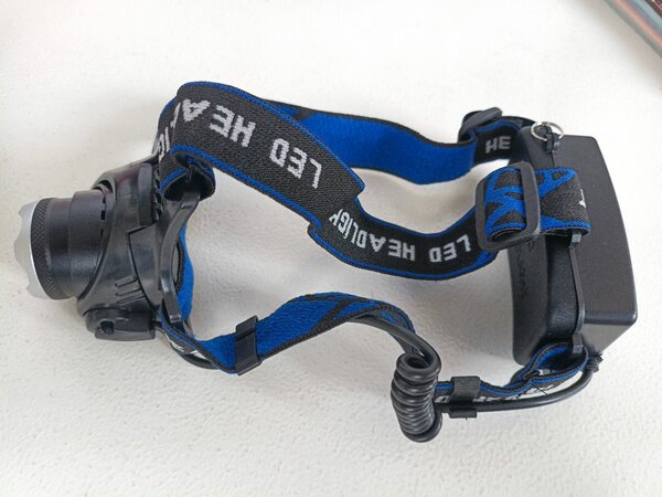 Lampe frontale LED rechargeable