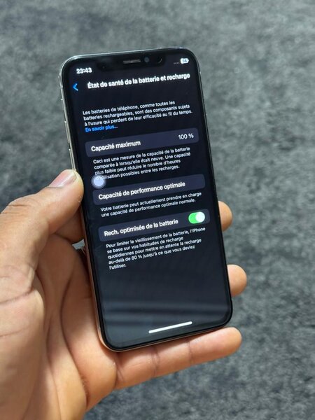 iPhone X 64GB Argent