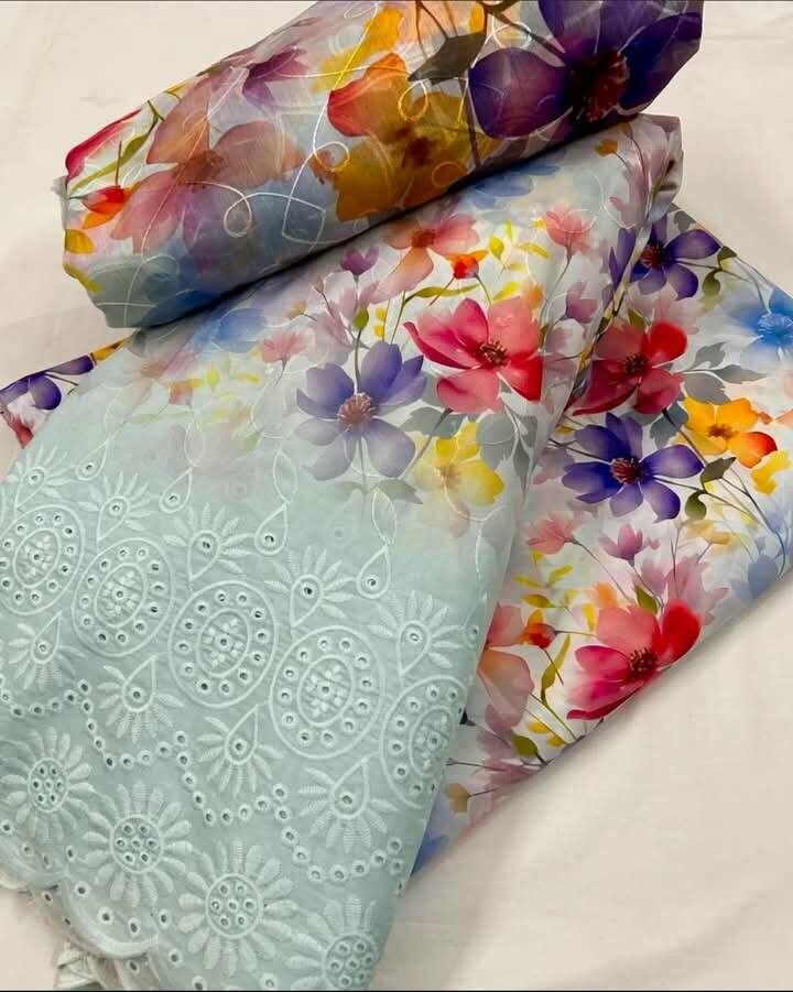 Printed lawn