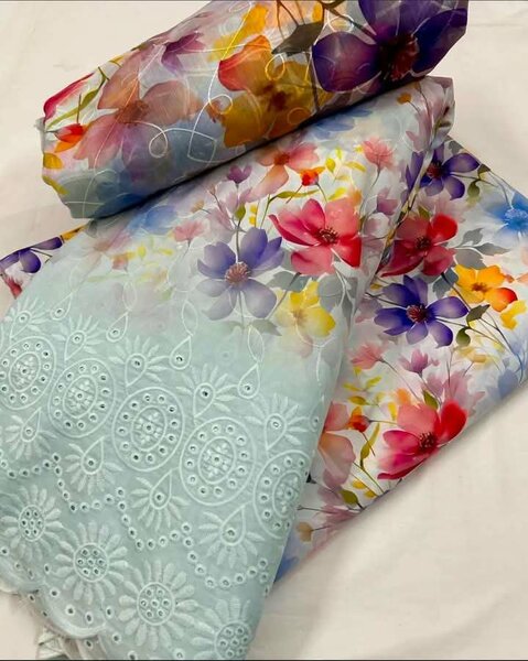 Printed lawn