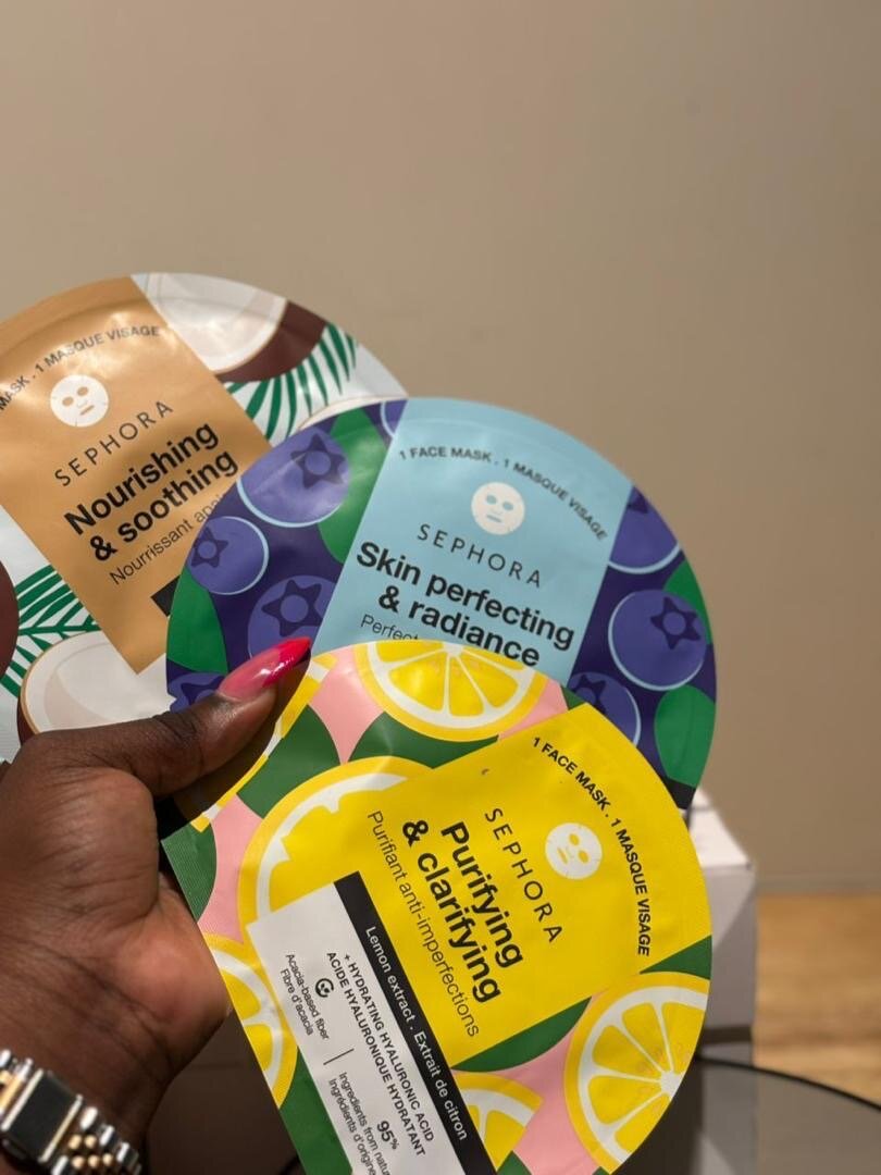 Luxury Face Sheet Masks Set