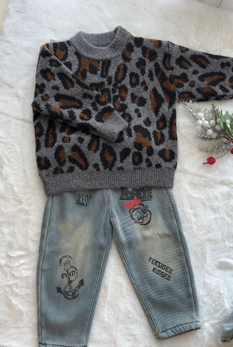 Теплый джемпер