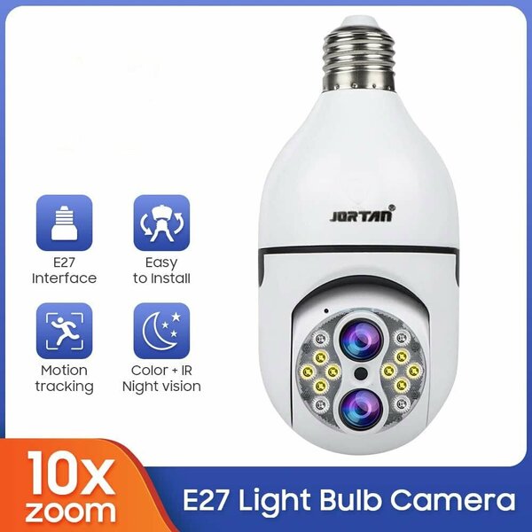 Caméra Ampoule E27 WiFi HD