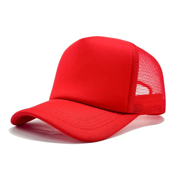 Casquette Trucker Rouge Unisexe