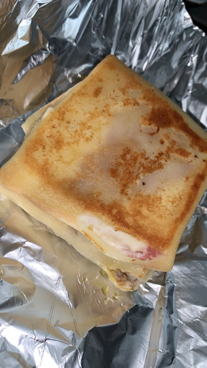 Grilled Breakfast Wrap