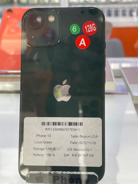 iPhone 13 Vert 128GB Débloqué