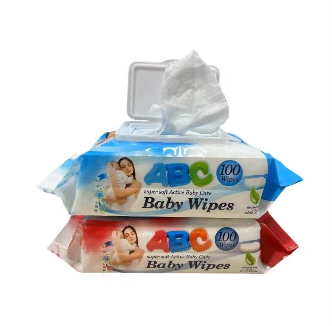 Lingettes Bébé Douces 100 Pièces