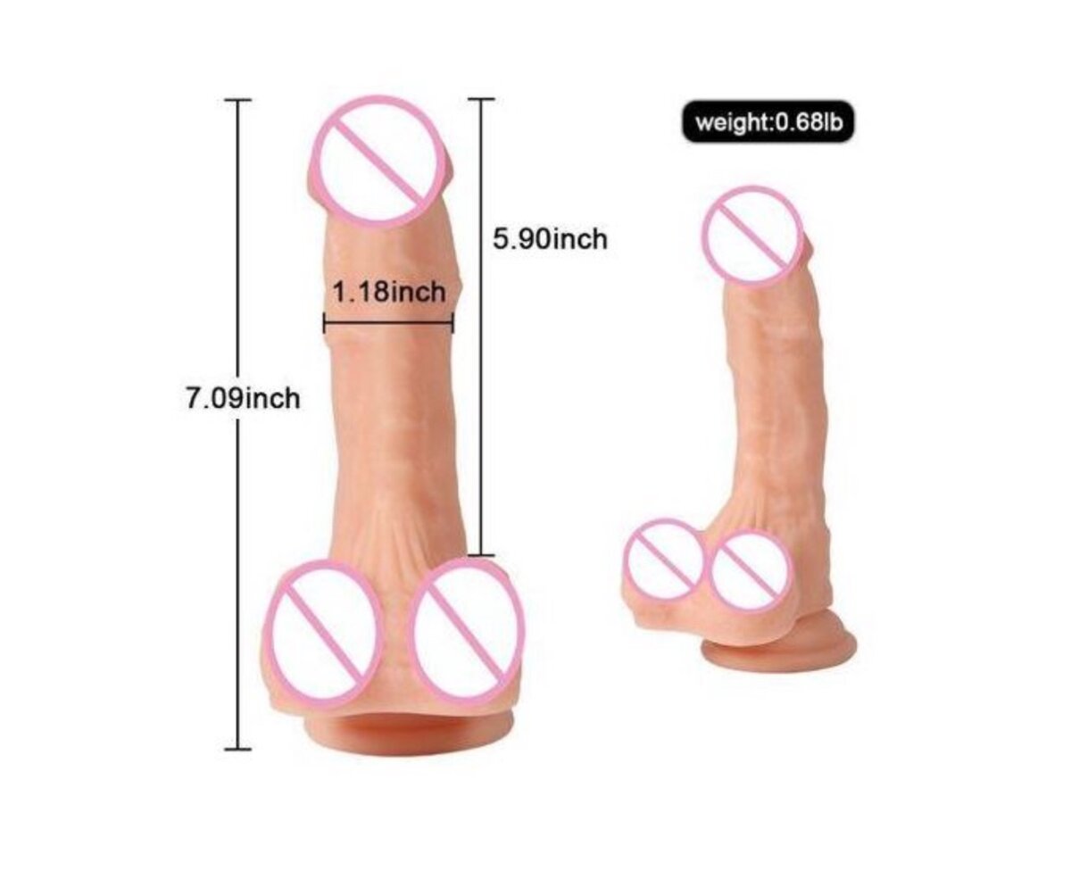 Dildo réaliste étanche 18+