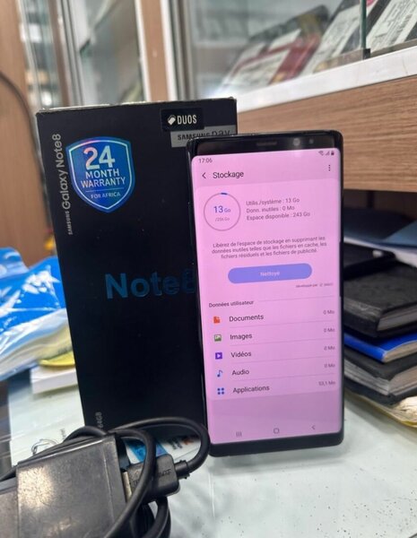 Samsung Galaxy Note8 Noir