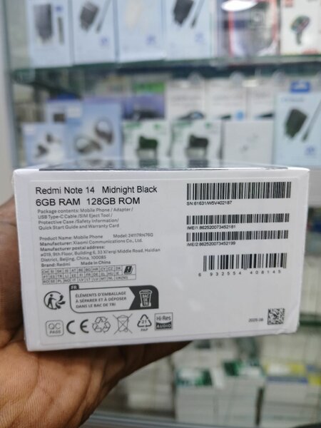 Smartphone Redmi Note 14 128GB