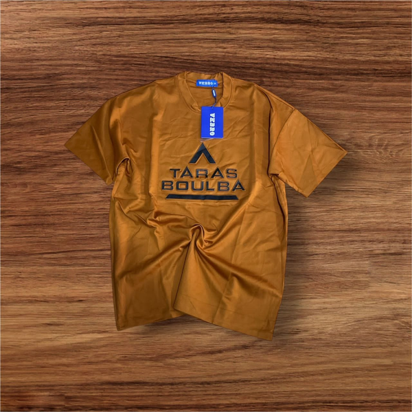 copper t-shirt with print