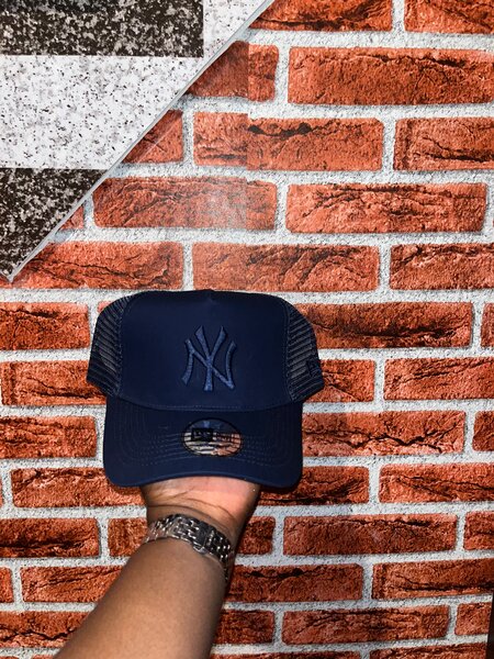 Casquette New York Bleu