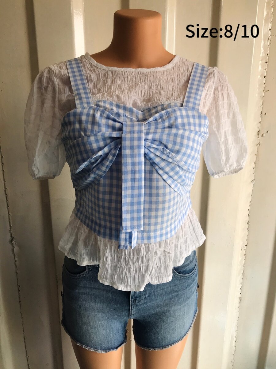 Thrift Corset and Zara top