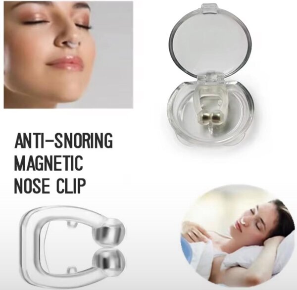 Clip anti-ronflement magnétique