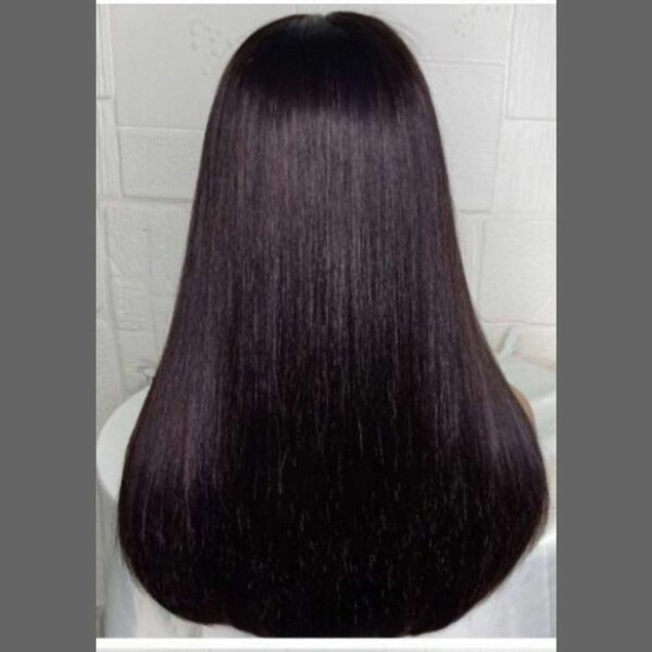 18 inches bone straight wig cap