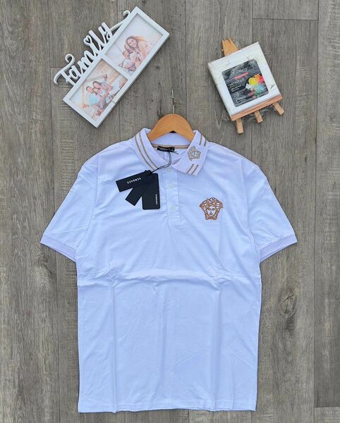 Polo homme élégant coton